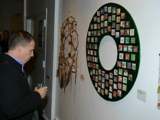 Wreath Show opening, NYC Parks / Malcolm Pinckney