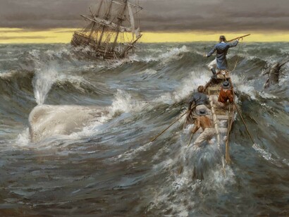 Il mare scuro, ignoto, violento