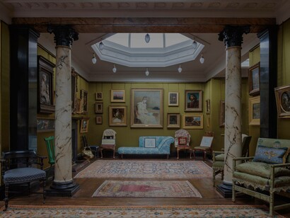 Silk Room, Leighton House, captured by Dirk Lindner