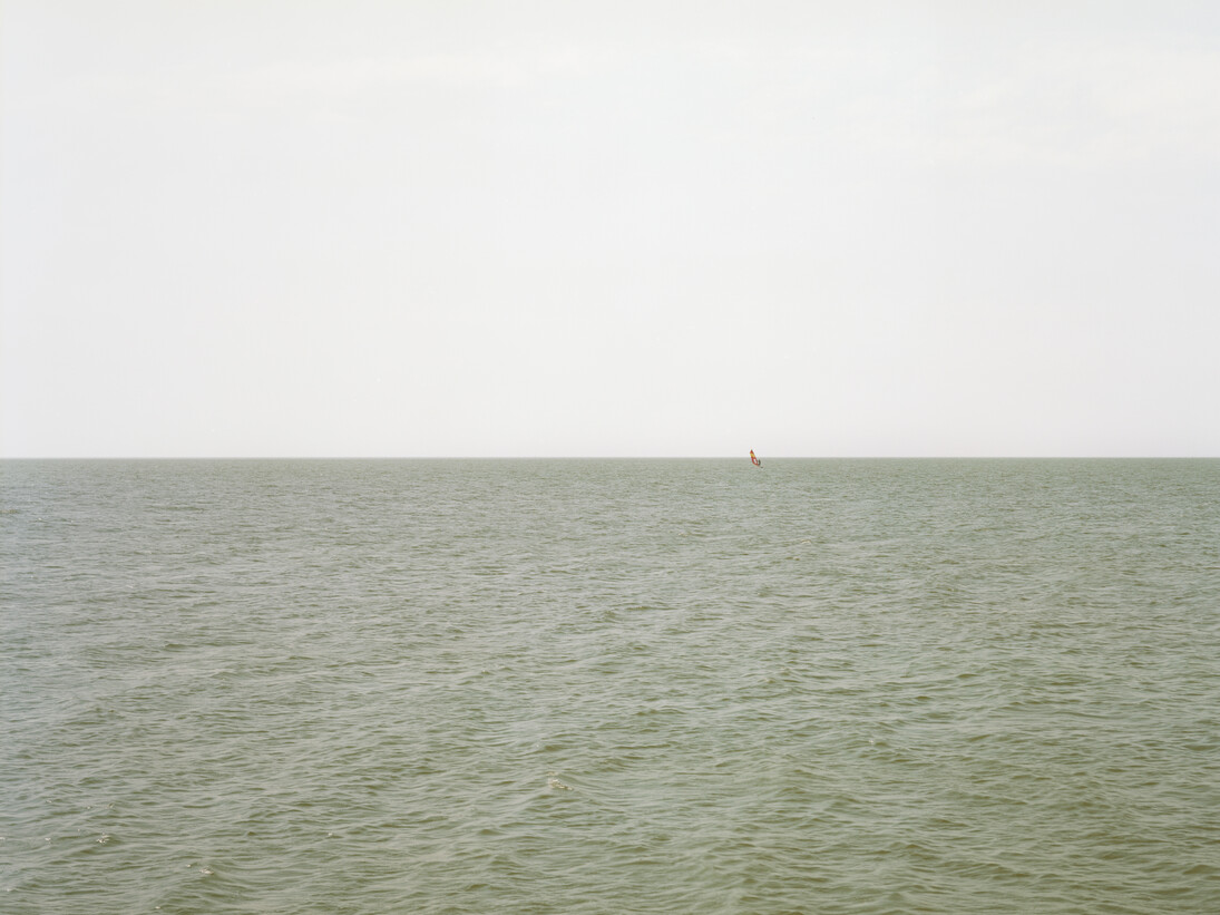 Trevor Paglen, NSA-Tapped Fiber Optic Cable Landing Site, Norden, Germany, 2014, C-print, 121.9 x 152.4 cm, 48 x 60 in. Edition of 5 plus 2 artist's proofs