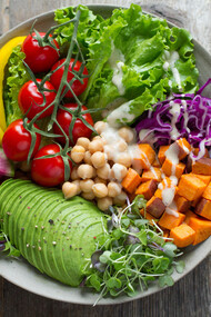 Many plants contain protein