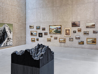 Sven Drühl, F.N.J.–K.S.T., ausstellungsansicht. Mit freundlicher genehmigung der Galerie König