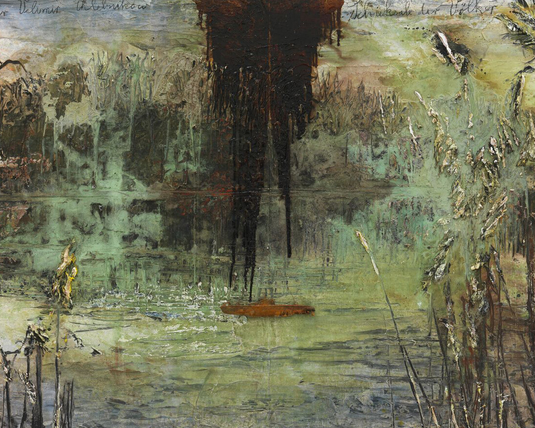 Anselm Kiefer, for Velimir Khlebnikov. Courtesy of State Hermitage Museum