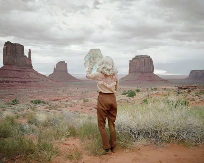 She Could Have Been A Cowboy. Courtesy of The Little Black Gallery