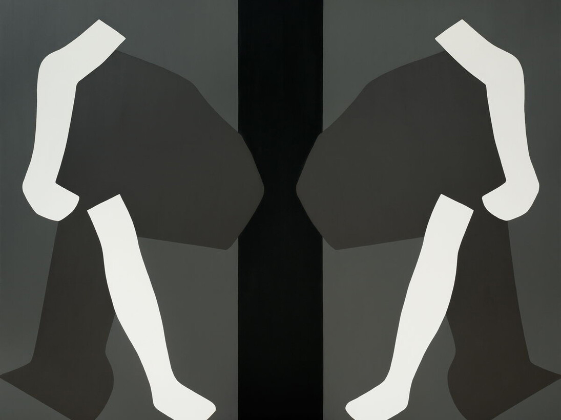 Yannis Kondaratos, Untitled,  2010, Oil on canvas,   210 x 265 cm