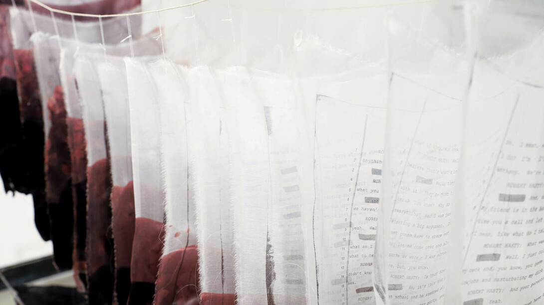 Rowan Renee, No Spirit For Me (detail), 2019. Mixed-media installation. Dimensions variable. Courtesy of the artist.