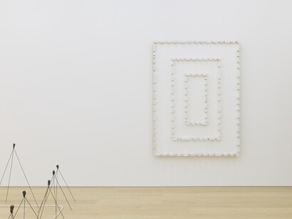 Kishio Suga, Existence within definite contours, exhibition view. Courtesy of Tomio Koyama Gallery