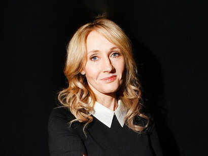  J.K. Rowling, creadora de la célebre saga de Harry Potter