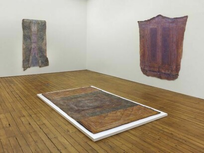 Heidi Bucher (1926-1993), Rooms are Surroundings, are Skins, 2013, Installation view at The Approach