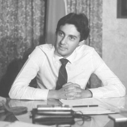 A los 28 años Ántonio Álvarez Desanti fue nombrado ministro de agricultura en el primer gobierno de Arias
