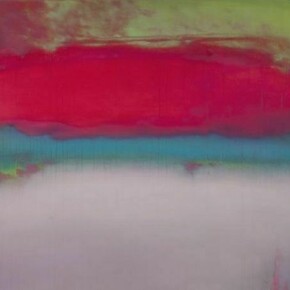 Jeff Muhs, The Disambiguation of Rose, 2013, oil on canvas, 48 x 57 inches