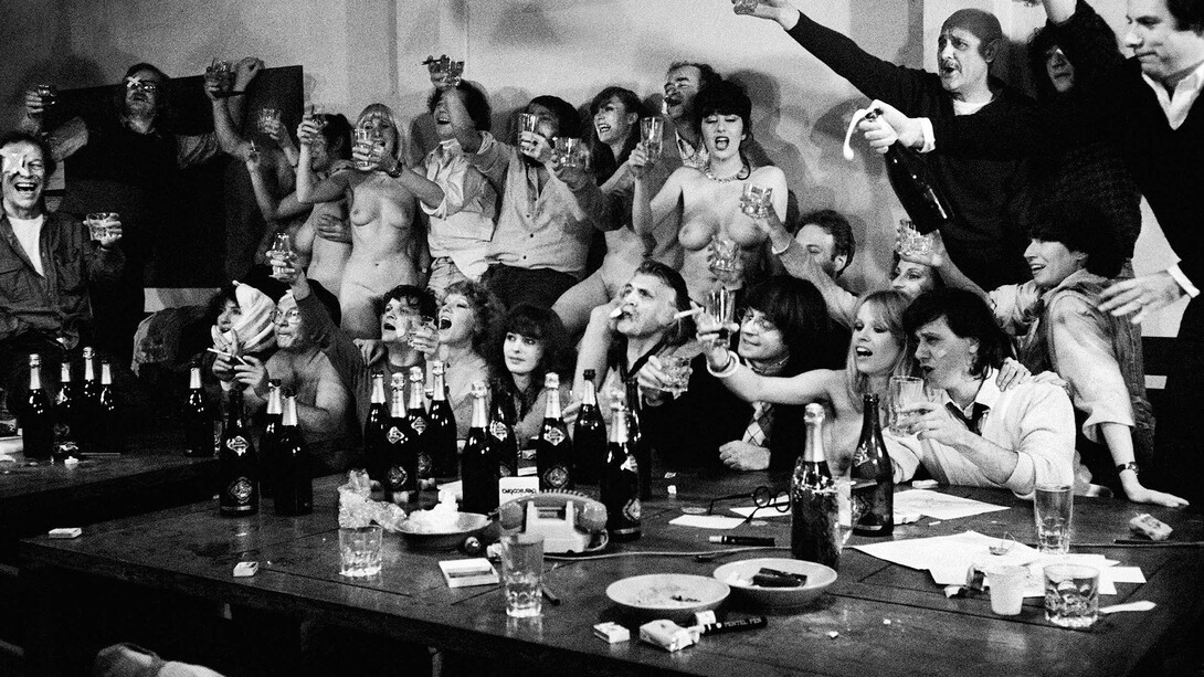 Bouclage Charlie Matin, 1981, Tirages photo noir et blanc, sur papier hahnemuehle, 24,4 x 35,5 cm, Éd.1/7 © Arnaud Baumann