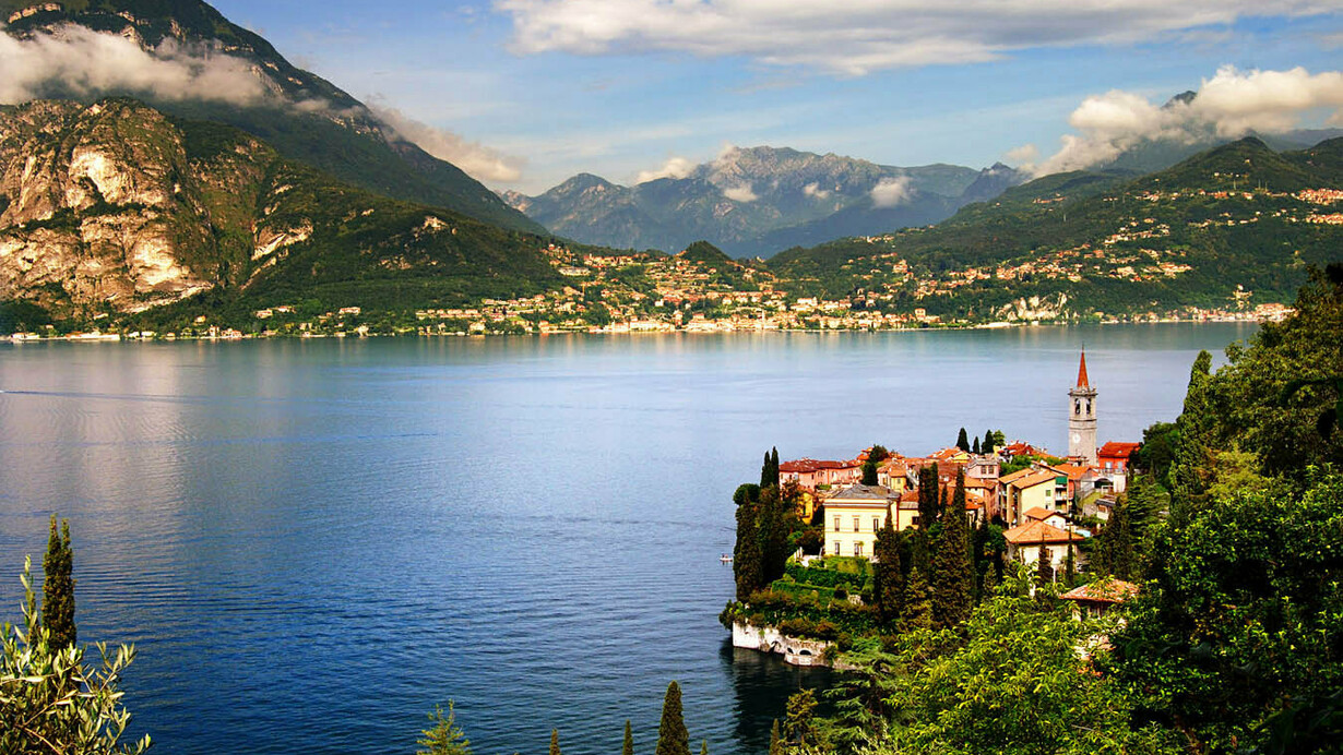 El lago de Como