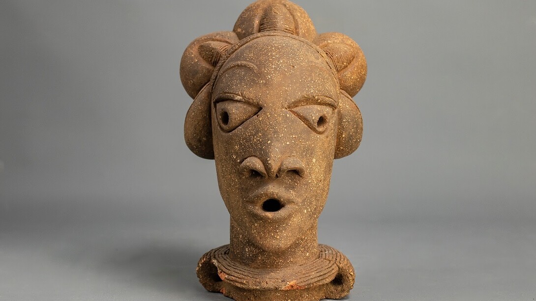 Nok statue. Most of Nok's sculpture is hollow and coil-built like pottery, finely worked to a resilient consistency from local clays and gravel, the millennia-long endurance of these ancient objects is a testament to the technical ability of their makers