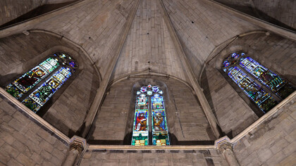 Vitrales de la basílica de los santos Justo y Pastor, Barcelona