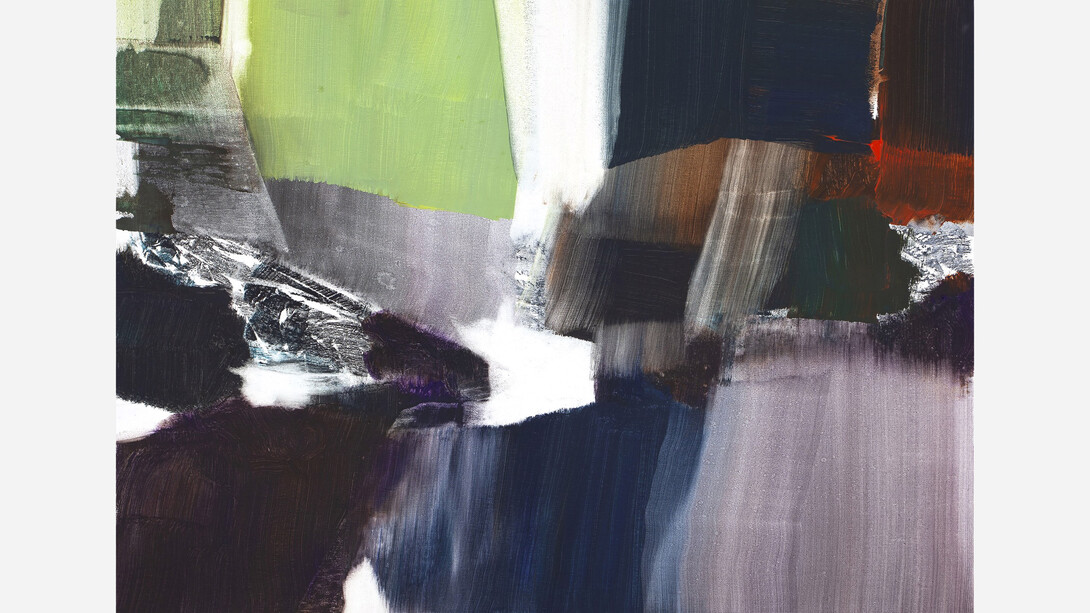 Stéphane Villafane, 20.11.2023, 2023. Acrylic on canvas, 31.50 x 25.25 in. Courtesy of the artist and Dolby Chadwick Gallery