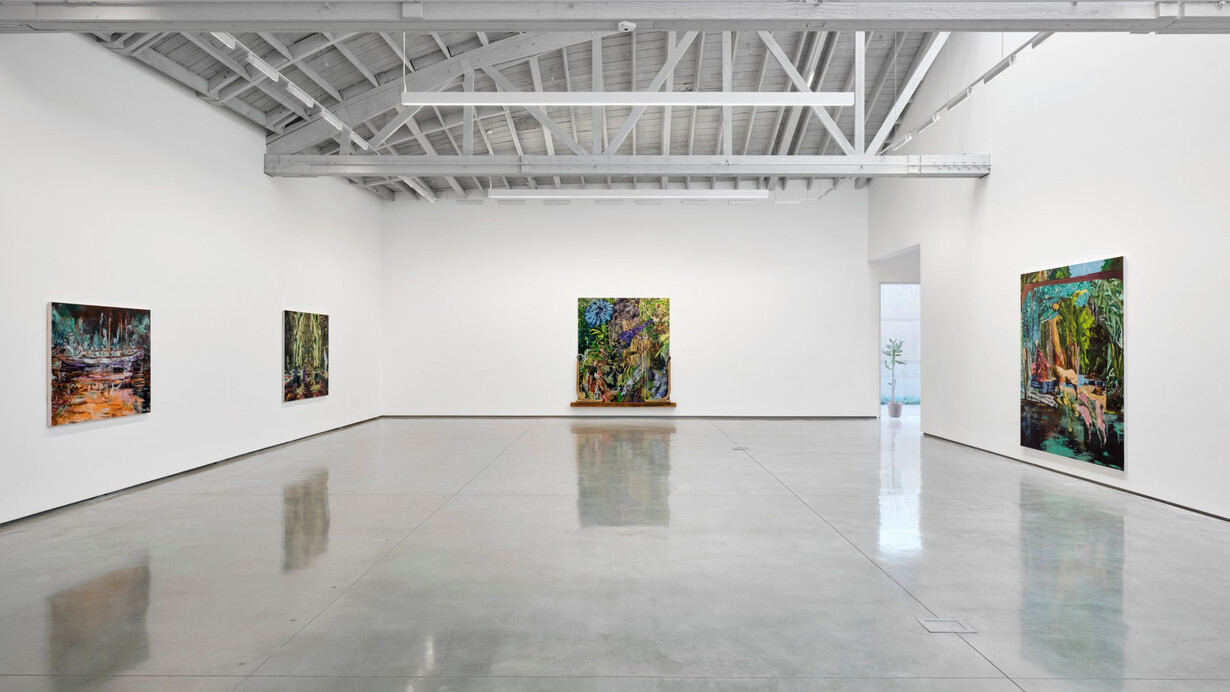 Maia Cruz Palileo, Sator rotas, exhibition view. Courtesy of David Kordansky Gallery