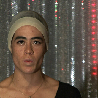 Wu Tsang, Shape of a Right Statement, 2008. Film still, HD video, color, sound, 5:15 minutes.
Courtesy the artist, Clifton Benevento (New York), Michael Benevento (Los Angeles), Isabella Bortolozzi (Berlin)