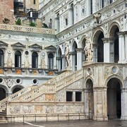 Lawrence Beck, Palazzo Ducale I, 2013, Archival pigment print mount dibond, 60 X 73 inches (152.4 X 185.42 cm)