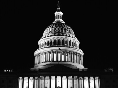 Symbolically, the USA Capitol represents the people’s voice in government (through elected representatives)