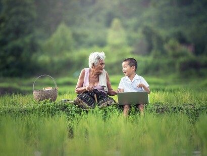 Cualquier lugar es bueno para ponerse a navegar