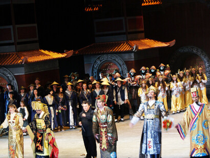 «Turandot» en el Teatro de Ópera y Ballet de Minsk, 2013, Bielorrusia