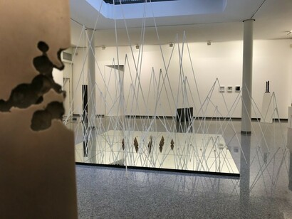 Kengiro Azuma, Infinito MU, Exhibition view. Courtesy of Lorenzelli arte