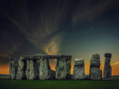 Stonehenge, Angleterre. Des recherches suggèrent qu'il aurait pu être un site pour des cérémonies liées à la fertilité et à la vie après la mort

