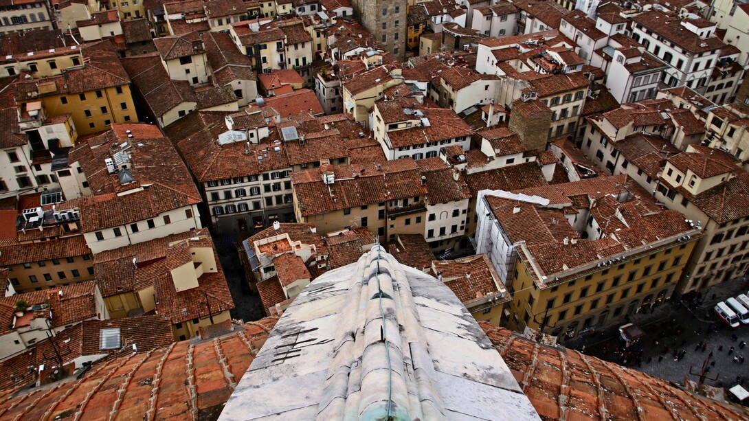 A stunning view of Florence