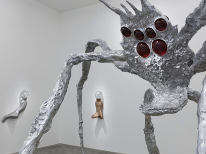 Jean-Marie Appriou, Exonaut horizon, vue d'exposition. Courtoisie de la Galerie Perrotin