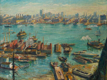 Painting The City. Courtesy of Questroyal Fine Art