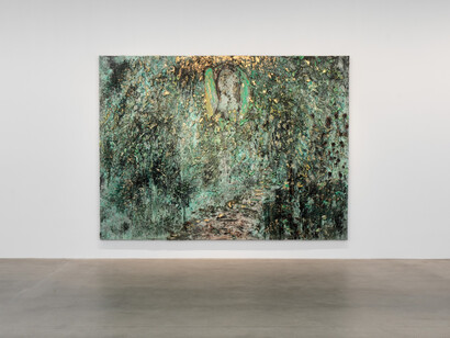 Anselm Kiefer, Seal my ears shut and I shall hear you still, exhibition view. Courtesy of Gagosian