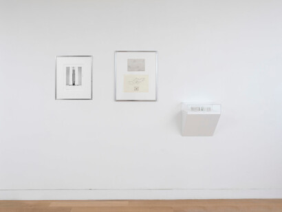 Walter Pichler, Sculptures, drawings, models, exhibition view. Courtesy of Gladstone Gallery