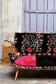 Un divano Bokja design