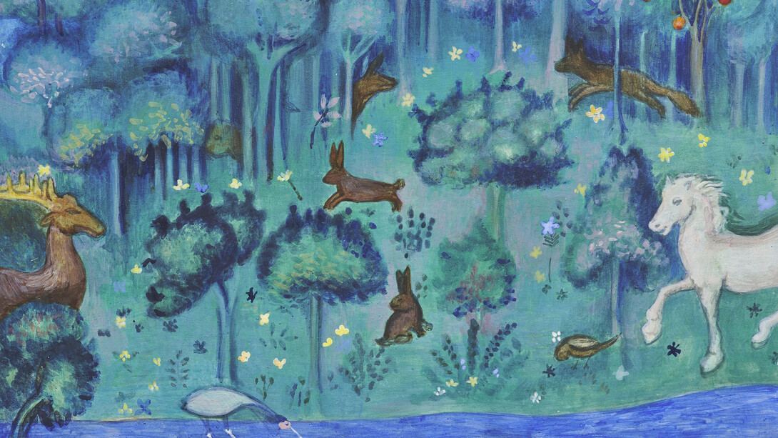 Lucy Stein, Selva (detail), 2025. Courtesy the artist and Galerie Gregor Staiger, Zurich/Milan