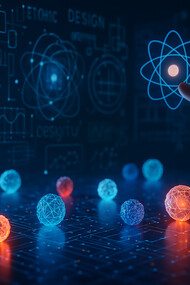 A visionary fusion of science and creativity: a designer reimagines the future by weaving quantum mechanics into the fabric of architecture, materials, and interconnected systems