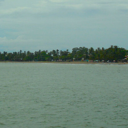 Parte de la ciudad de Puntarenas vista desde el actual muelle. Foto: Luko Hilje