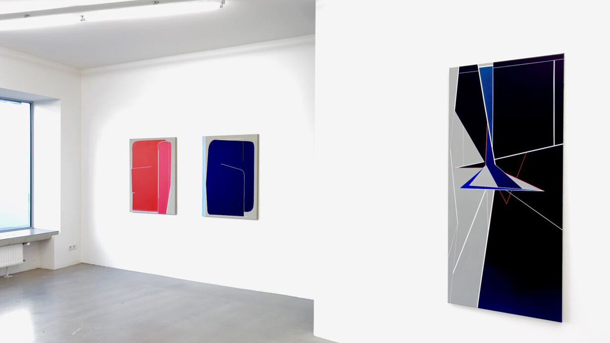 Isabelle Borges, Forking paths, exhibition view. Courtesy of Galerie Rupert Pfab