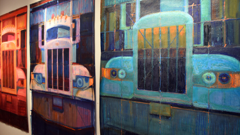 On the Wall. Courtesy of Carter Burden Gallery