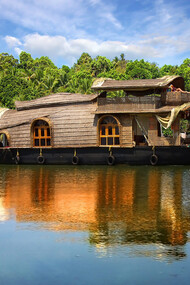 A houseboat in God’s Own Country