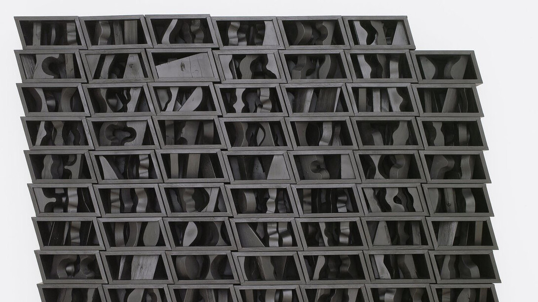 Louise Nevelson & Yin Xiuzhen. Courtesy of Pace Gallery
