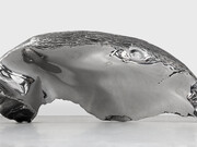 Marc Quinn, The Toxic Sublime, Frozen Wave (The Conservation of Culture), 2015, Stainless steel