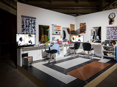 Laure Prouvost, Exhibition view. Courtesy of HangarBicocca