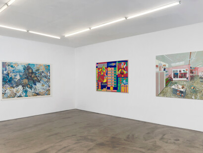 Various artists, The sum of all parts, exhibition view. Courtesy of Tibor de Nagy Gallery