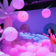 Bubble planet: an immersive experience. Courtesy of Fever