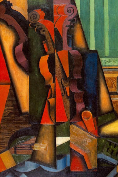 Juan Gris, Violino e chitarra