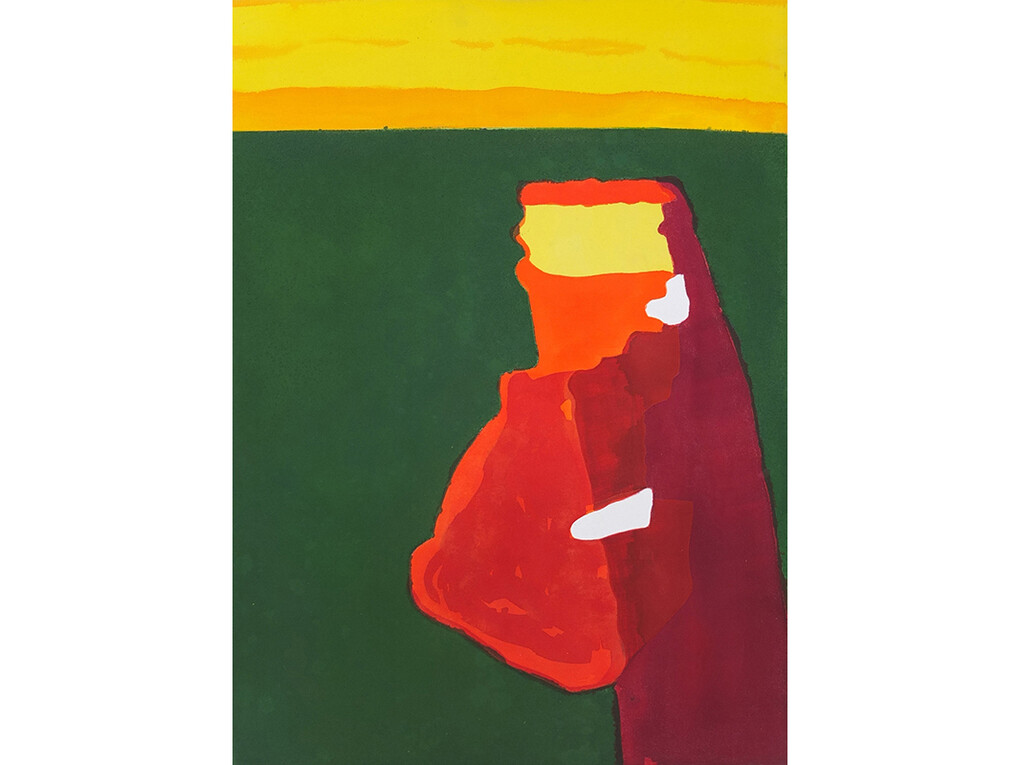 Tim Braden, Abstract Painting 90, 2014, Acrylic on canvas, 35 3/8 x 26 inches