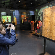 Central and South America, exhibition view. Courtesy of Wereldmuseum Leiden