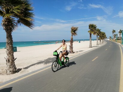 Spiaggia a Dubai, Emirati Arabi Uniti