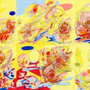 Melissa Marks, Volitia puts up a circus (for Miss Gumpel) (detail), 2024. Courtesy of Kenise Barnes Fine Art
